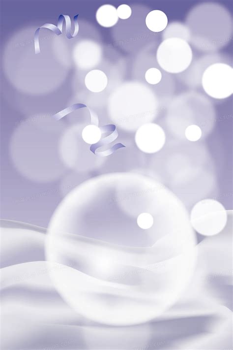 淡紫色唯美浪漫风化妆品梦幻泡泡海报背景素材背景图片素材免费下载_熊猫办公