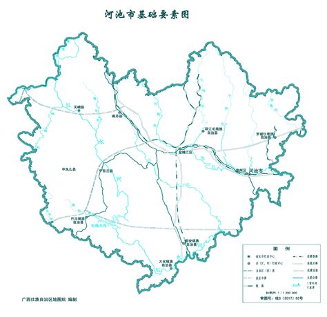 河池市地图高清版_河池地图库_地图窝