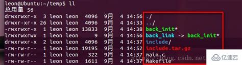 linux ls命令显示的蓝色表示什么意思 - 建站服务器 - 亿速云