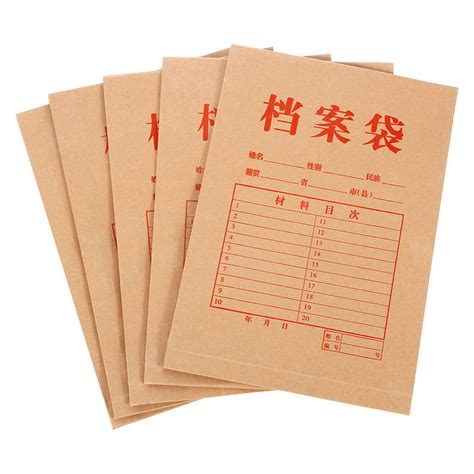 档案袋和封套制作标准模板_wangzhixiong-站酷ZCOOL