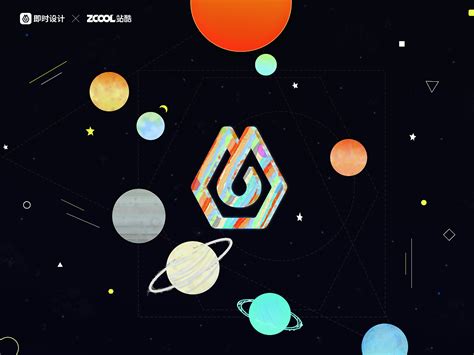 即时设计LOGO创意延展大赛|Graphic Design|Poster|Pluto星_Original作品-站酷ZCOOL