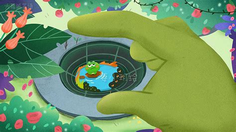 《井底之蛙》儿童动画寓言故事_腾讯视频