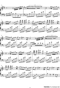 流行钢琴曲100首五线谱(大众乐谱网简谱)--兰迪曲谱网