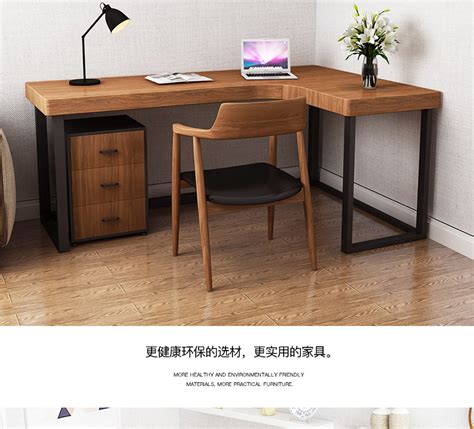 厂家直销全实木拐角书桌组合带书柜一体转角桌子家用电脑台式桌学-阿里巴巴