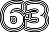 Número 63 PNG, Vectores, PSD, e Clipart Para Descarga Gratuita - Pngtree