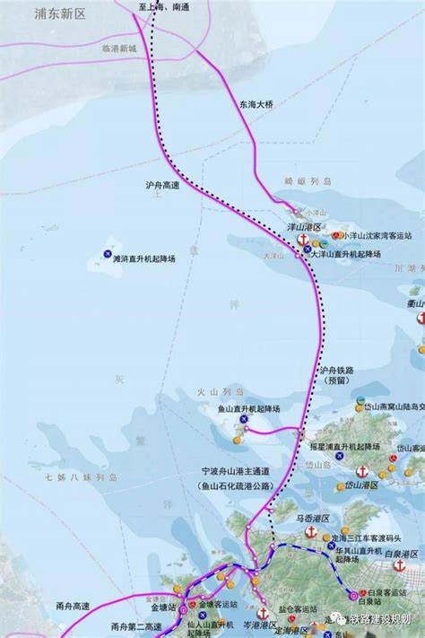 上海至舟山公铁跨海大通道工程有新消息