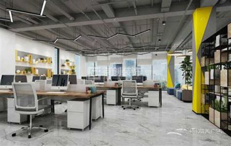 现代办公室-建e室内设计网-设计案例