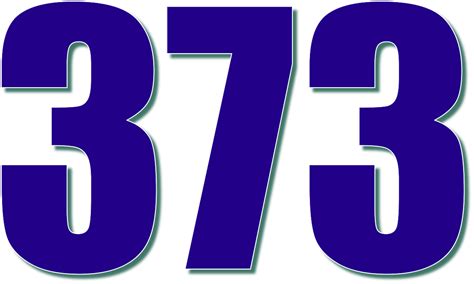 373 — триста семьдесят три. натуральное нечетное число. 74е простое ...