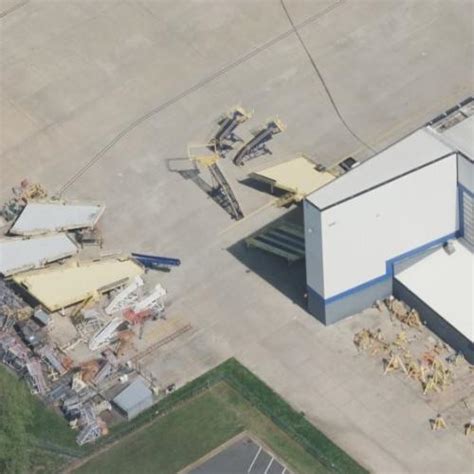 Air Midwest Flight 5481 crash site in Charlotte, NC (Google Maps)