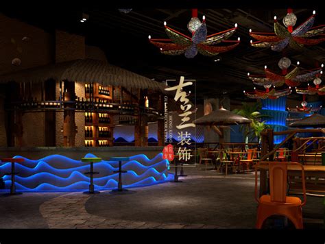 《West Bay海鲜餐厅设计案例》-铜川餐厅设计公司_铜川餐厅装修设计-站酷ZCOOL