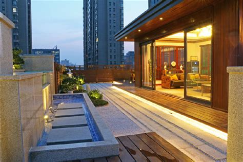 11张屋顶花园平面图供参考-中国木业网