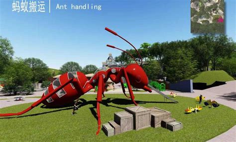全国首家“蚂蚁”主题无动力儿童乐园—高峰谷蚂蚁王国设计方案解析-主题乐园设计-旅游规划策划-创艺园