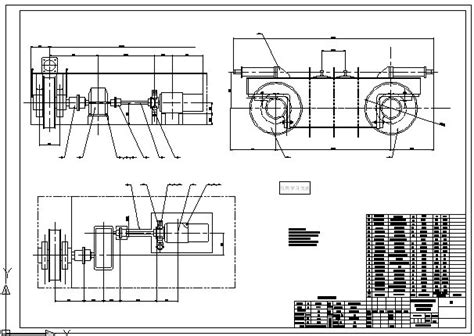 20吨起重机小车CAD图图纸下载_工程图纸_CAD图纸 - 制造云 | 工程图纸
