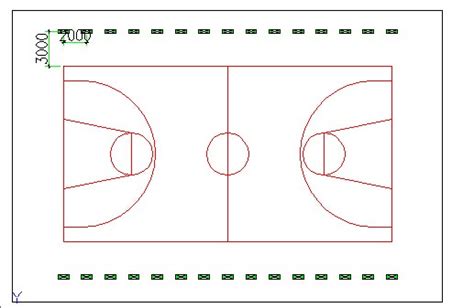 硅PU等塑胶篮球场地标准尺寸图规格种类运动地面面层材料施工方案--长沙迈乐体育设施有限公司