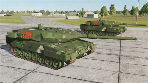 出动国产豹二重型坦克，与T90M主战坦克交战，谁能获胜？游戏动画