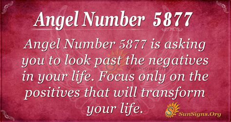 Angel Number 5877 Meaning - Nothing Beats Positivity - SunSigns.Org