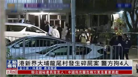 港新界大埔龙尾村发生碎尸案 警方拘4人_凤凰网视频_凤凰网