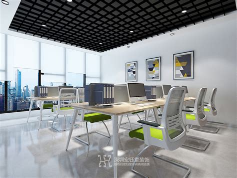 郑州小型办公空间装修案例-河南腾之源电子科技公司|空间|室内设计|办公装修设计公司 - 原创作品 - 站酷 (ZCOOL)