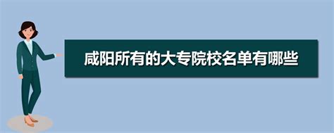 陕西咸阳大学名单及最新排名2023
