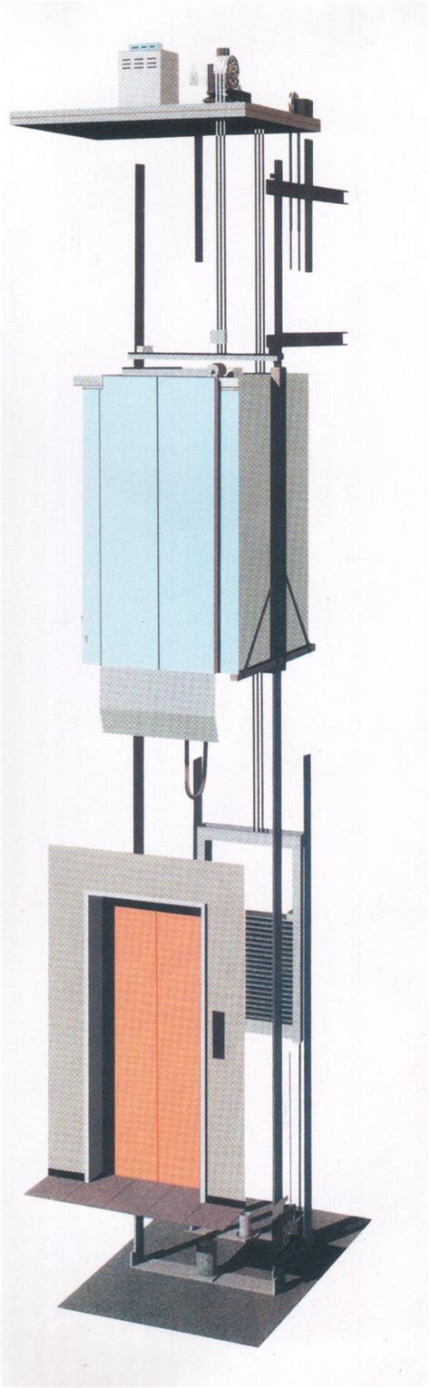 曳引平台式别墅电梯青岛上市—底坑75mm、顶层高度2200mm_新浪家居