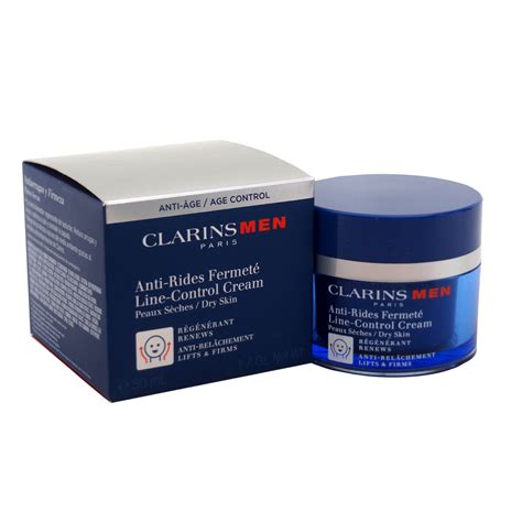 Clarins Men Line-Control Cream - Dry Skin by for Men - 1.7 oz Cream