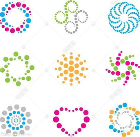 创意圆点logo设计矢量图片(图片ID:1145436)_-logo设计-标志图标-矢量素材_ 素材宝 scbao.com