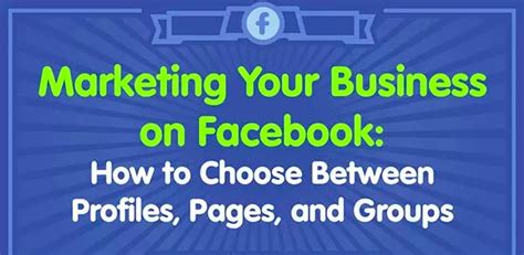 如何在Facebook上推广您的业务：选择Profile, Page还是Group？ - 知乎