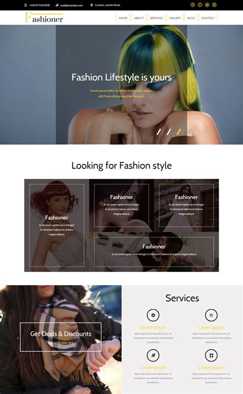 非主流美发时尚网站模板是一款适合女性时尚美容美发行业网站模板下载。_金屋文档