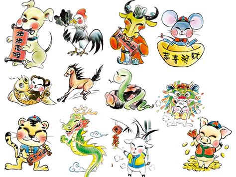 十二生肖图图片