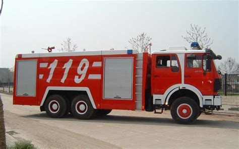 蓝牌消防水车沙漠专用消防车5吨消防车多少钱45米-一步电子网