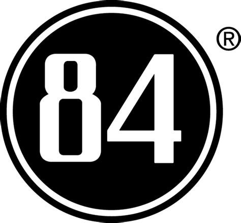 NASCAR Decals :: 84 Race Number 2 Color Impact Font Decal / Sticker