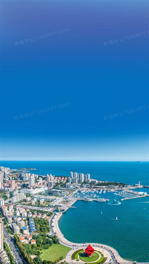 青岛城市背景背景图片素材免费下载_熊猫办公