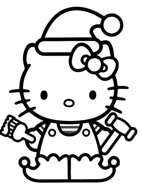 凯蒂猫(Hello Kitty)简笔画图片大全(9) - 5068儿童网
