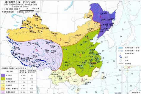 中国湖泊地图图片