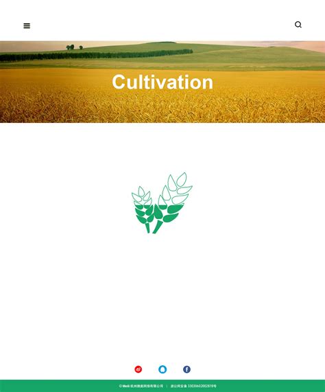 企业网站/农业网站|网页|企业官网|CAI1018 - 原创作品 - 站酷 (ZCOOL)
