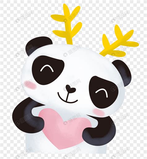 矢量熊猫竹子素材卡通大熊猫插画设计图__其他_广告设计_设计图库_昵图网nipic.com