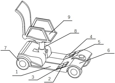 上肢残疾人代步电动四轮车的制作方法