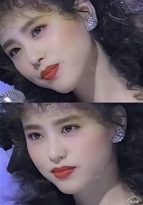 昭和妆容甜美女生头像