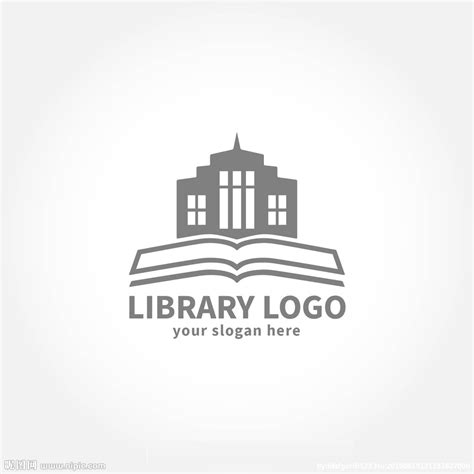图书馆LOGO设计图__广告设计_广告设计_设计图库_昵图网nipic.com