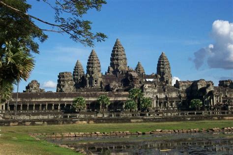 柬埔寨吴哥窟，世界七大奇迹之一
