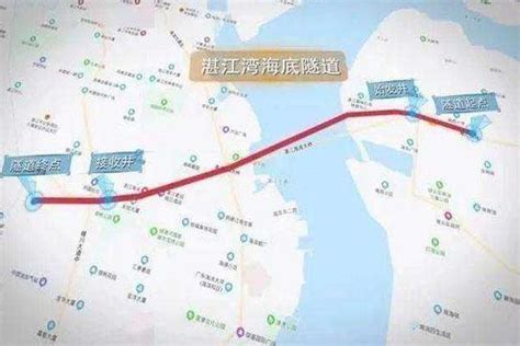 广湛高铁湛江湾海底隧道开建 线路规划_旅泊网