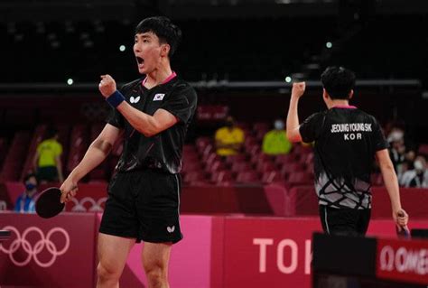 韩国乒乓球男团：中国选手是人不是长城，来东京就是为了夺金