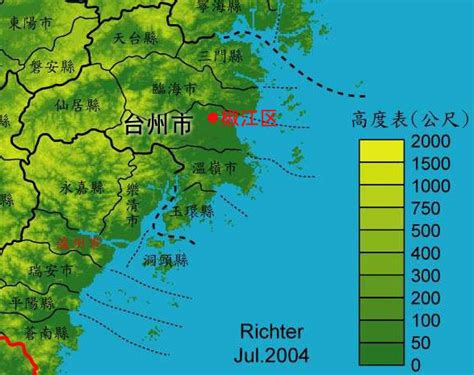 台州市椒江区人民政府网站 自然地理