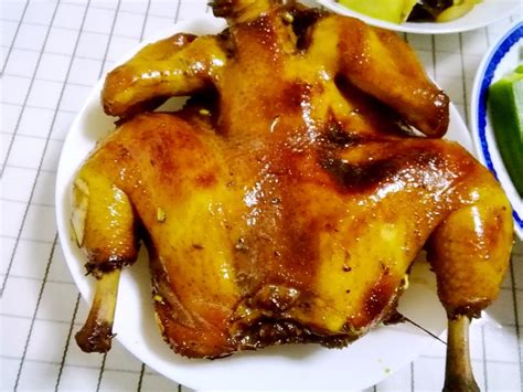【烤鸡（烤箱版）的做法步骤图，怎么做好吃】北京-毛姐_下厨房