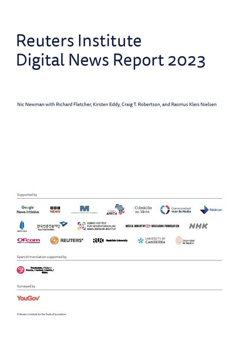 路透社：2023年网络新闻报告 | 互联网数据资讯网-199IT | 中文互联网数据研究资讯中心-199IT