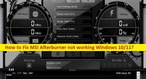 MSI Afterburner64位4.6.5-MSI Afterburner官方最新下载_3DM软件