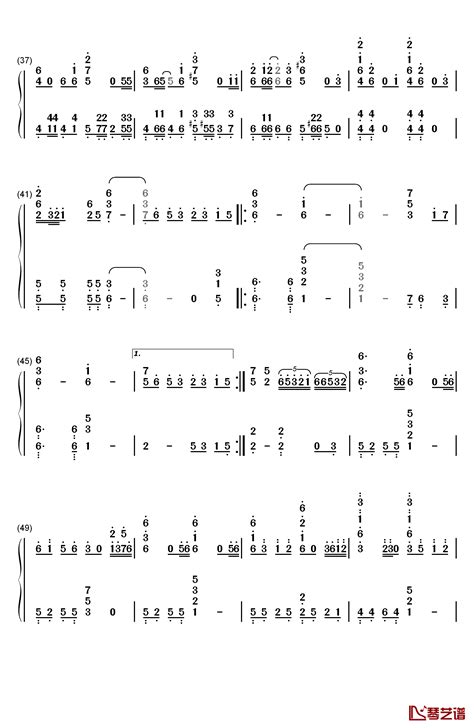 极乐净土钢琴简谱-数字双手-GARNiDELiA-简谱网