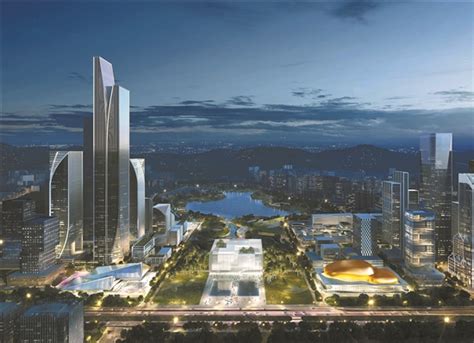 深圳金融文化中心建设工程项目正式开工_深圳新闻网