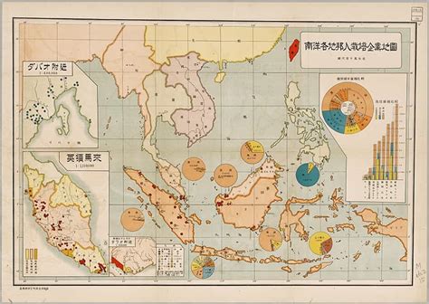 民国日绘南洋(东南亚)分类地图-背景与分析-地图114网