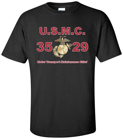 United States Marine Corps MOS 3529 Motor Transport Maintenance Chief ...